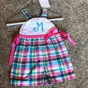 Kelly’s kids “M” romper